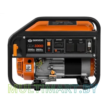 Бензогенератор Daewoo Power GDA 3300